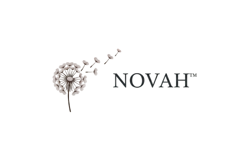 NOVAH™ Logo with Dandelion